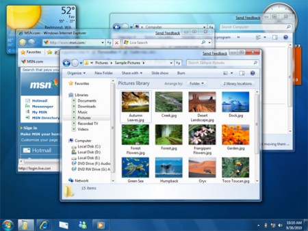 Windows 7 ultrapassa share de 20%