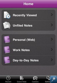 Microsoft lança OneNote para iOS