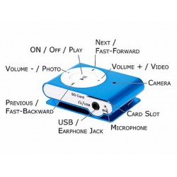 Spy MP3 espião com câmara oculta